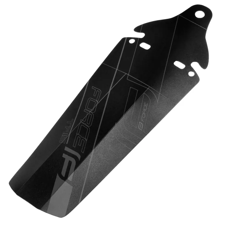 Aparatoare noroi spate Force Tris, plastic, Negru Preț redus