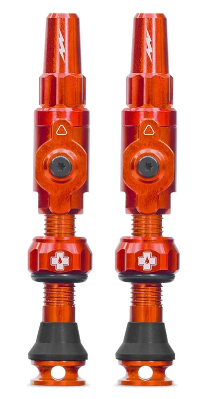 Valve tubeless Muc-Off Tubeless Valves Big Bore Lite (Medium) Orange Preț promoțional