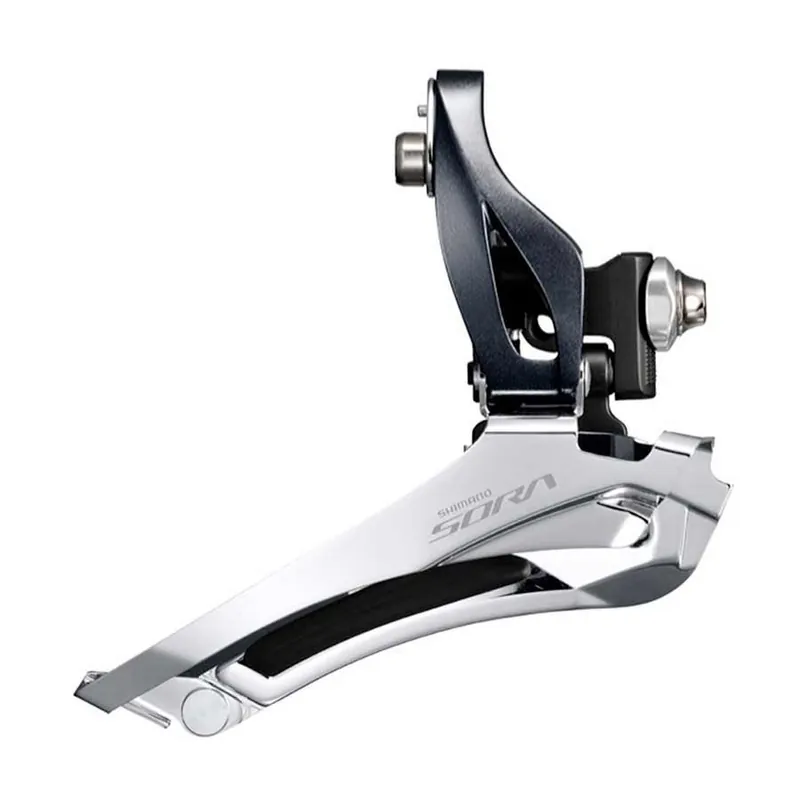 Transport gratuit Schimbator Fata Shimano Sora Fd-R3000, Dublu, Pt. 9 Vit. Pe Spate, Brazed-On, Ambalat Ind.