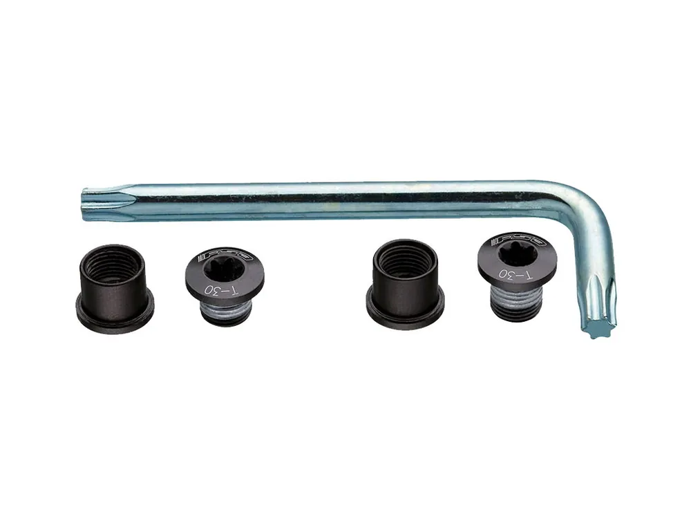 Suruburi foaie angrenaj + torx FSA CR Bolt Kit Negru Triplu MTB 6 buc Reducere