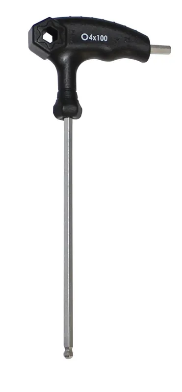 Livrare rapidă Cheie Force hexagonala cu maner T 4 mm, cu capat rotund