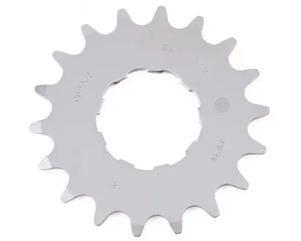 Cumpără online Pinion Shimano Dx Cs-Mx66, 18T, Cromat, Fara Distantier Si Piulita De Fixare, Ambalat Ind.