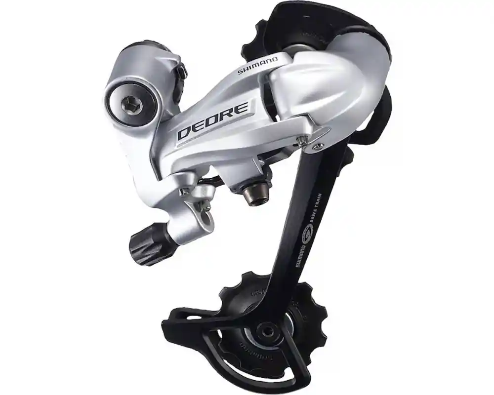Calitate înaltă Schimbator Spate Shimano Deore Rd-M591-S-Sgs, 9 Vit., Top-Normal, Prindere Directa, Argintiu, Ambalat Ind.