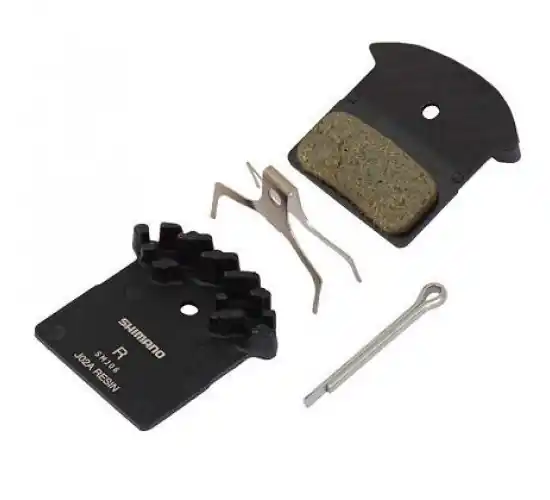 Placute De Frana Shimano J02A Resin & Arc/Aripioare De Racire, 1 pereche Ofertă limitată