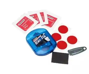 Kit Vulcanizare Pana cu Petice Autoadezive Flat-Fix Premium