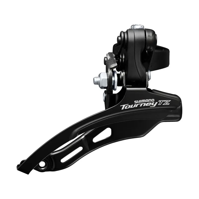 Schimbator fata Shimano Tourney Fd-Tz510-Ds6 triplu pentru 6/7 viteze pe spate tragere de jos culoare negru Livrare rapidă
