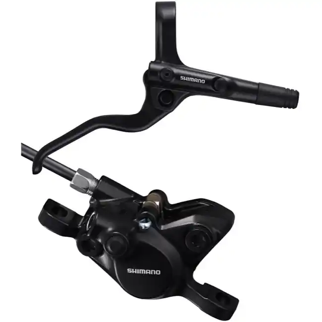 Ofertă specială Frana pe disc spate, Set Asamblat Shimano Altus Bl-Mt201(R), Br-Mt200(R), Levier Aluminiu, Fara Adaptor, Placute Resin, Furtun Sm-Bh59-Ss 1000Mm Negru, Incl. Oliva & Insertie Conectare, Negru, Ambalat