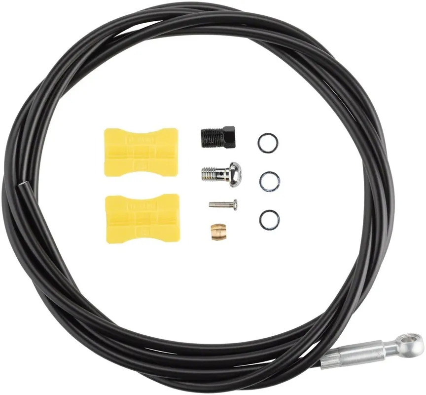 Lichidare de stoc Furtun Shimano Sm-Bh90-Sbls, 2000Mm, Negru, Conector Drept Pe Maneta (Neasamblat), Incl. Insertie Conectare, Fara Capat, Incl. Tl-Bh61, Ambalat Ind.