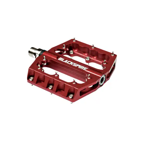 Pedale Black Spire SUB40, aluminiu, culoare rosu Cumpără acum