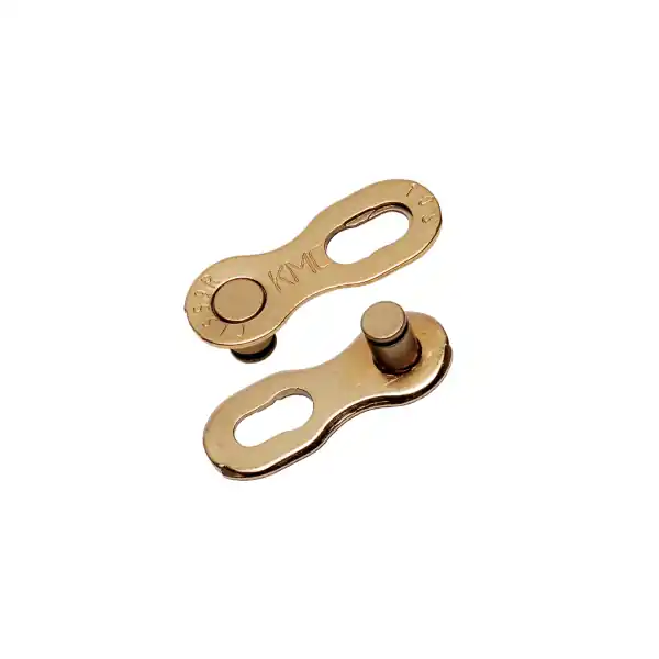 Zala KMC Missing Link, 12V, Bolt 6.6mm, unica folosinta, culoare auriu Reducere extra