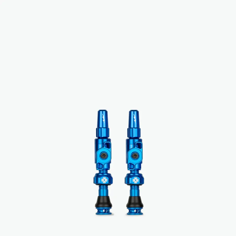 Valve tubeless Muc-Off Tubeless Valves Big Bore Lite (Small) Blue Ofertă de sezon