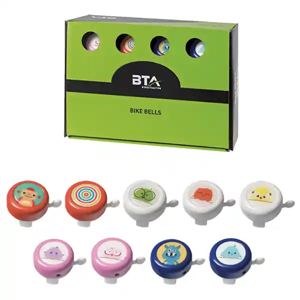 Sonerie BTA clasica, din otel, culori asortate, diametru 54mm, cu levier din plastic Ofertă specială