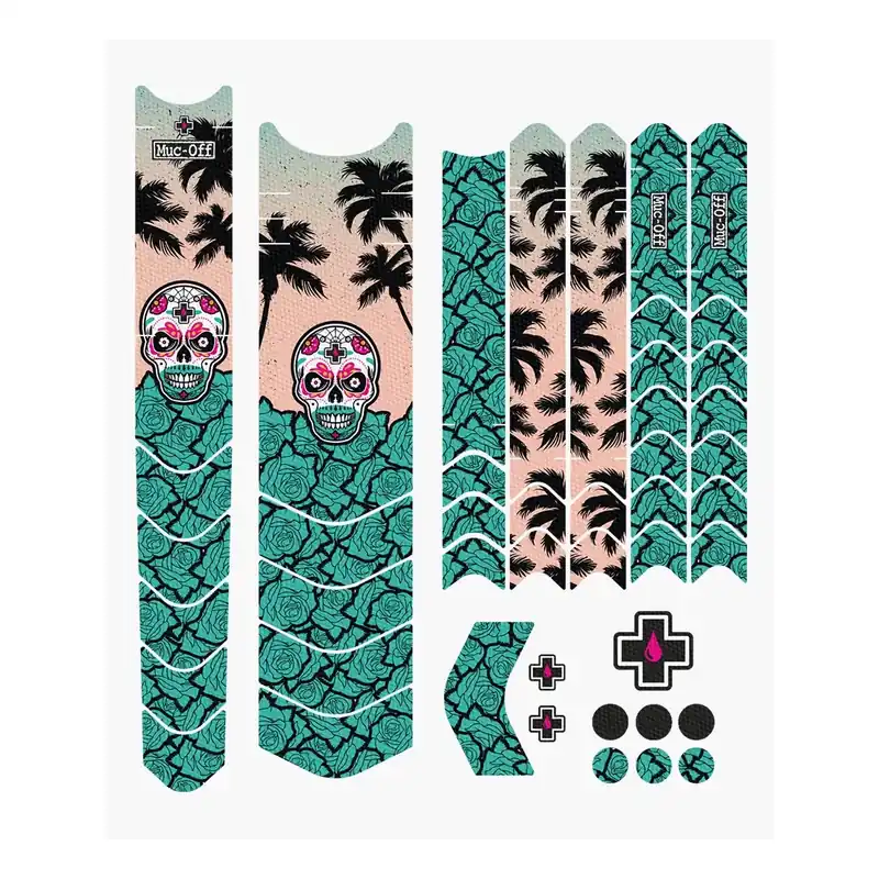 Plată sigură Set stickere protectie cadru Muc-Off Frame Protection Kit E-MTB Day of the shred