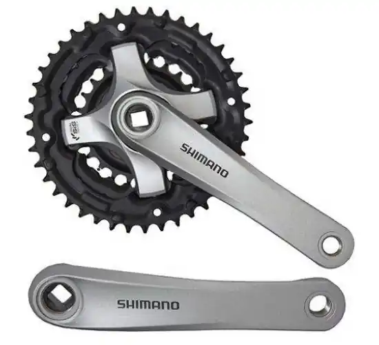 Angrenaj Pedalier Shimano Tourney FC-TY501 , 42x34x24T , Brat 170mm , Pentru 6/7/8 Viteze Livrare gratuită