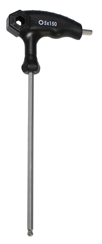 Cheie Force hexagonala cu maner T 5mm, cu capat rotund Lichidare de stoc