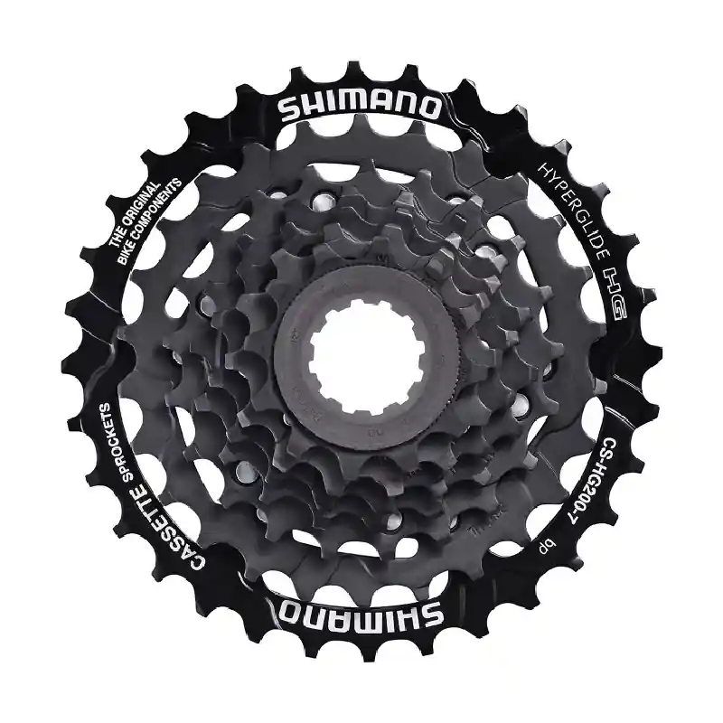 Lichidare de stoc Bloc De Pinioane Pe Caseta Shimano Cs-Hg200-7, 7 Vit., 12-14-16-18-21-24-28, Vrac
