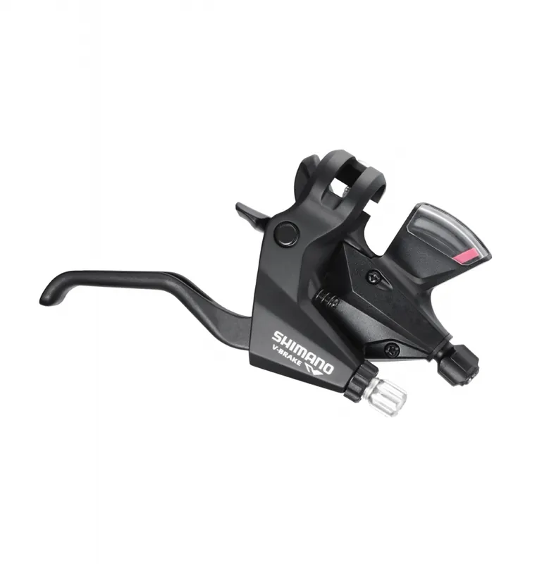 Ofertă Maneta schimbator/frana Shimano Acera ST-M310, montaj stanga, 3 viteze, cablu de schimbator 1800mm stainless, rapidfire plus, 2 degete, pentru V-Brake, culoare Negru