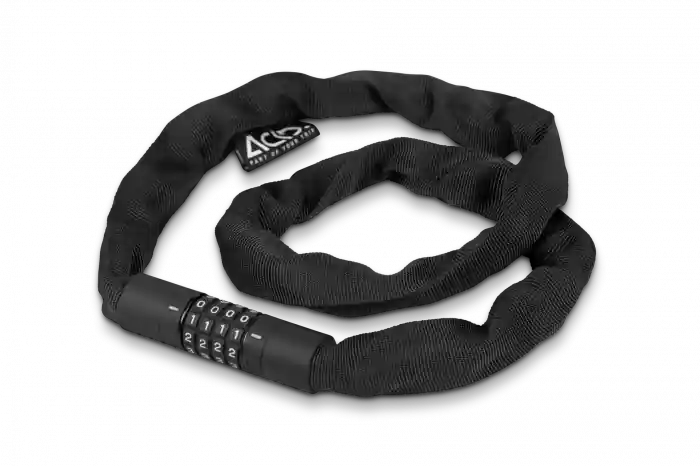 Antifurt cu cifru Acid Chain Combination Lock Corvid C100, 6x1000mm, negru Nu rata