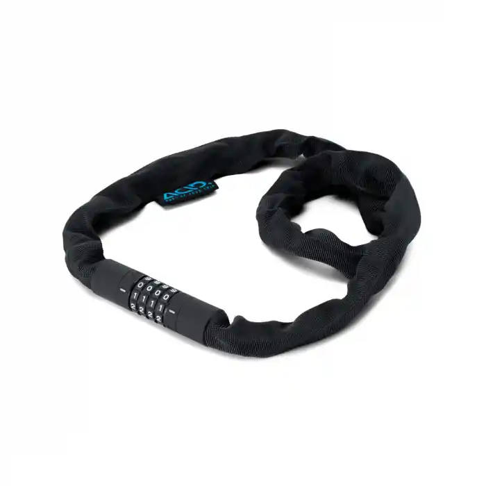 Lichidare de stoc Antifurt cu cifru Acid Chain Lock Corvid PRO C120, 6x1200mm, negru