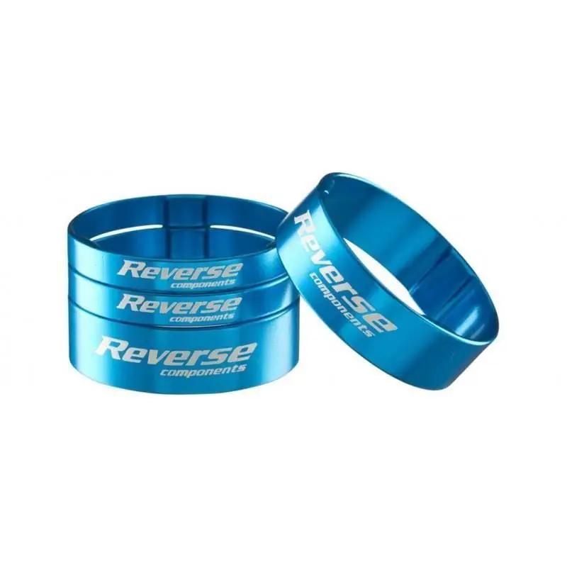 Set distantiere Reverse 1.1/8 aluminiu albastru deschis Plată securizată