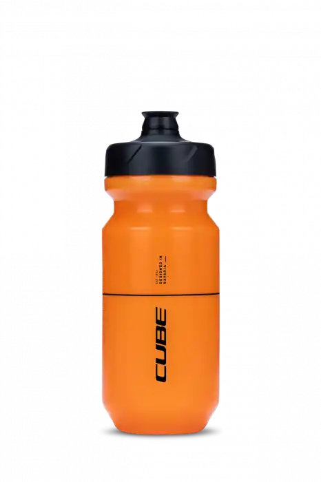 Bidon Cube Bottle Flow 500, 500ml, Portocaliu Livrare expres
