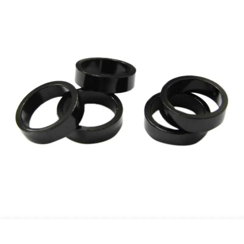 Distantiere furca 1 1/8" 15mm negru aluminiu Nu rata