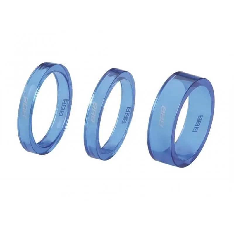 Ultima șansă Distantier furca BHP-37 1-1/8 2x5mm 1x10mm albastru transparent