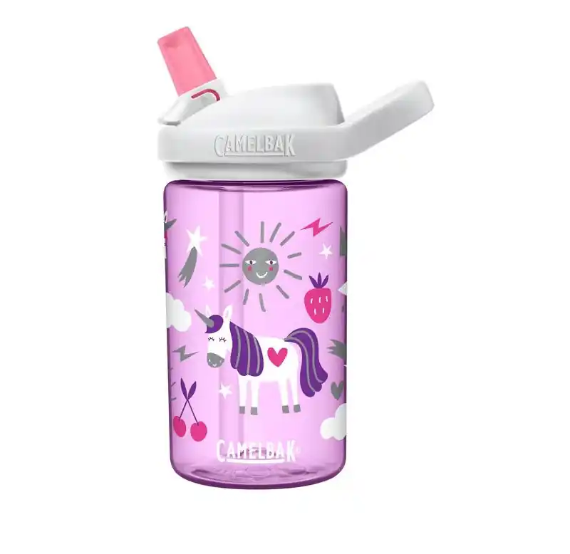 Bidon CAMELBAK Eddy+Kids Unicorn Party, 400ml, roz/alb Ieftin