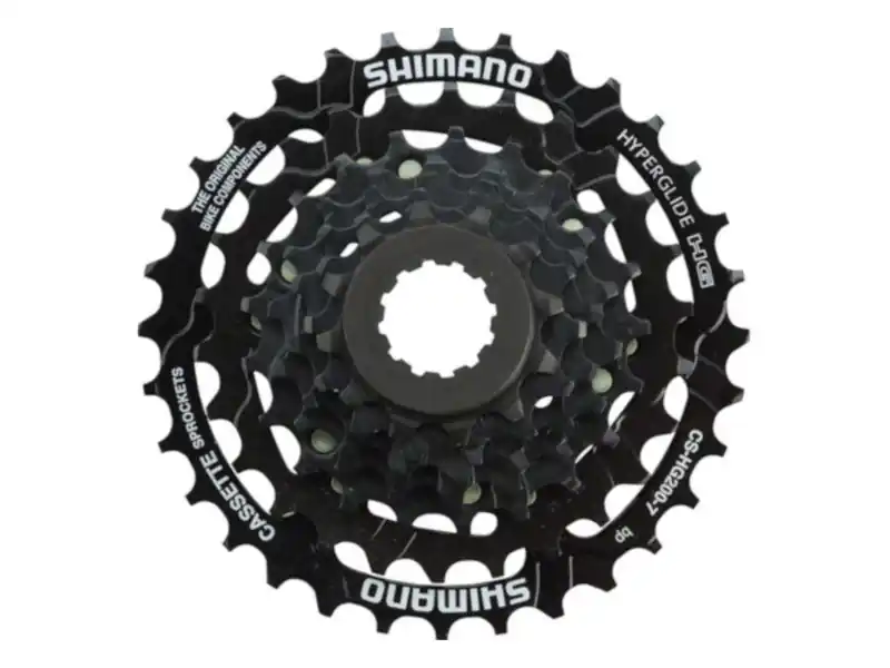 Bestseller Bloc de pinioane pe caseta Shimano CS-HG200-7, 7 viteze, 12-14-16-18-21-26-32T