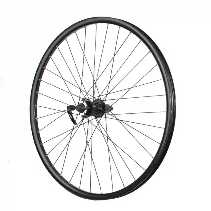 Preț promoțional Roata spate 27.5 Fivestars disc, negru, butuc Joytech D762TSE si QR