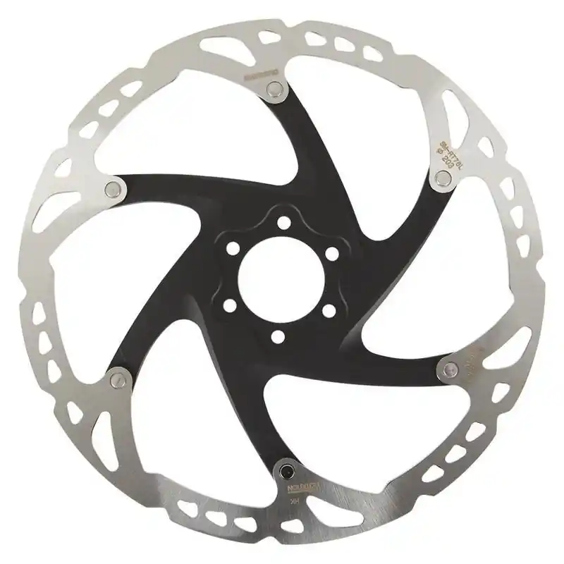Rotor pentru frana pe disc Shimano Deore XT SM-RT76-L 203mm, 6 suruburi Chilipir