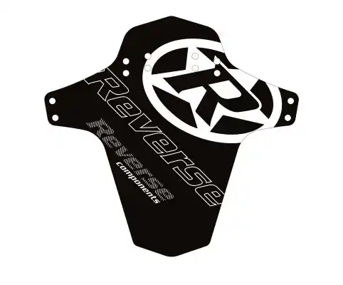 Aparatoare Reverse Logo negru/alb Expediere rapidă