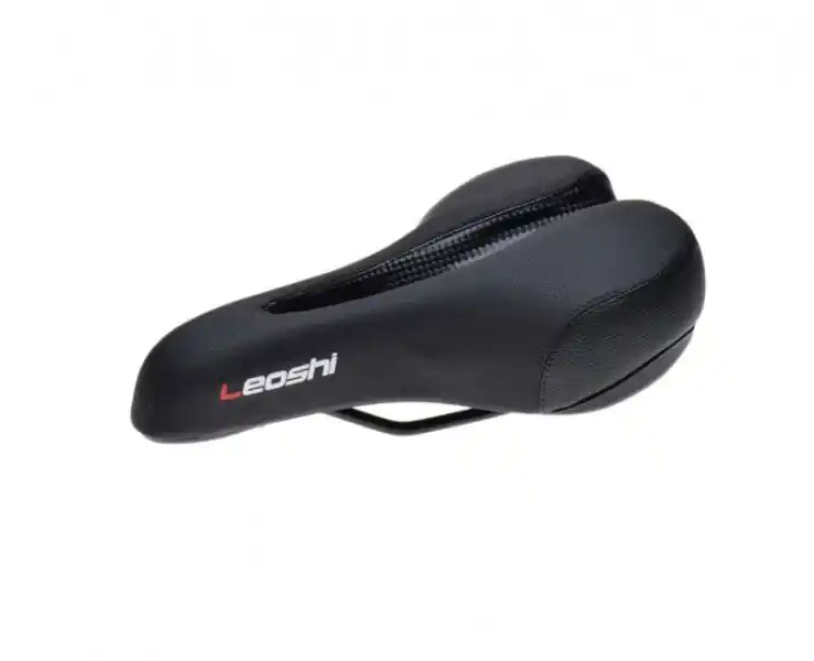 Ieftin Sa bicicleta, Leoshi, culoare negru, cu gaura ventilatie