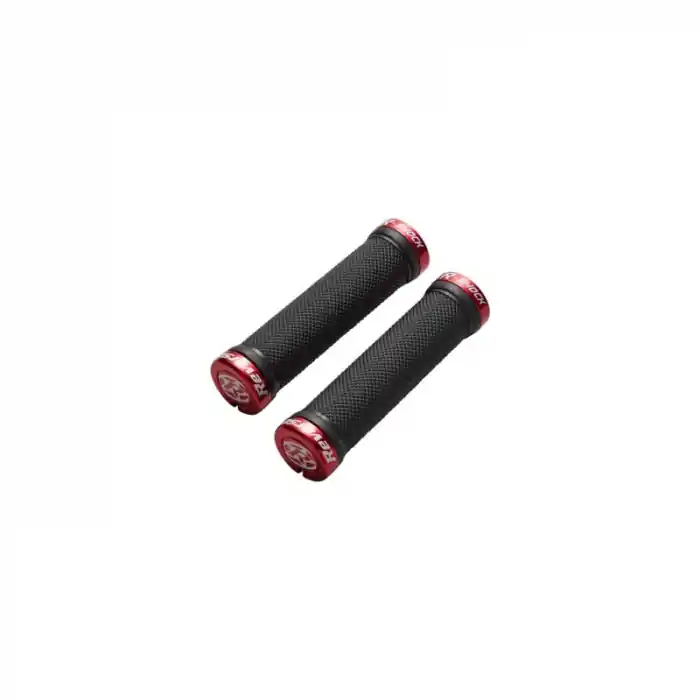 Reduceri Mansoane Reverse R-Shock Lock On 29x130mm negru/rosu