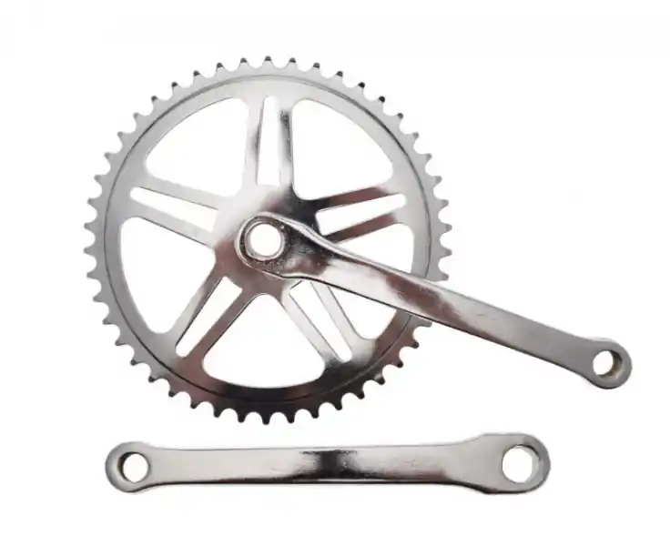 Bestseller Pedalier biciclete din otel, lungime brat 170mm, 1 viteza, 46z, otel