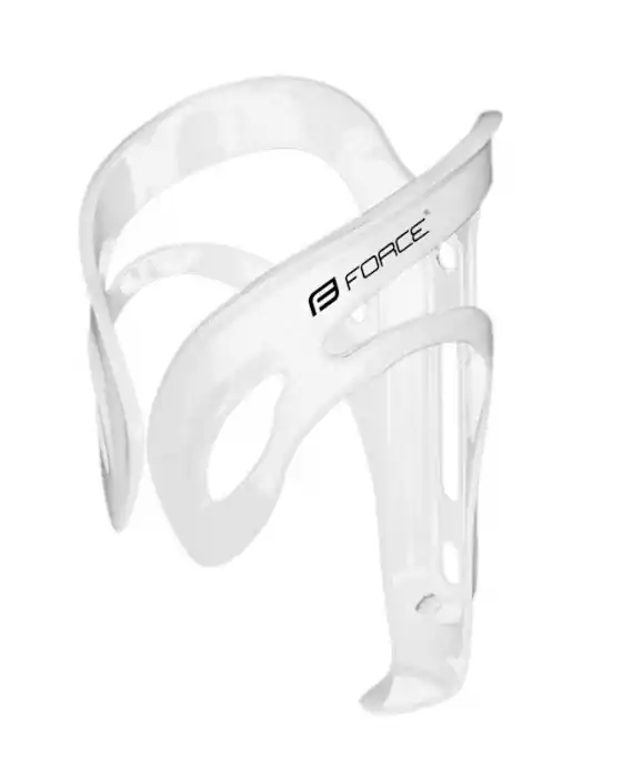 Cel mai bun preț Suport bidon Force Lens plastic alb mat
