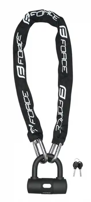 Preț redus Antifurt cu zale Force 100cm/10 mm negru