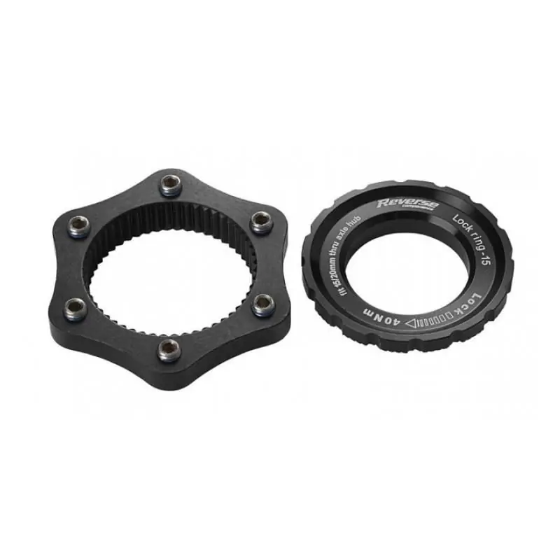 Adaptor centerlock Reverse negru Cel mai bun preț