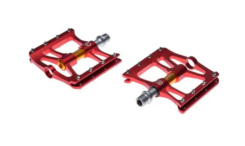 Cumpără acum Set 2 pedale din aluminiu, filet 9/16, culoare rosu