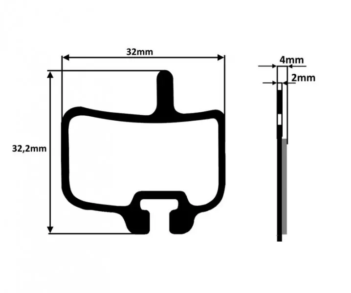 Expediere rapidă Placute frana, semi-metalice, echivalent imperial dx04