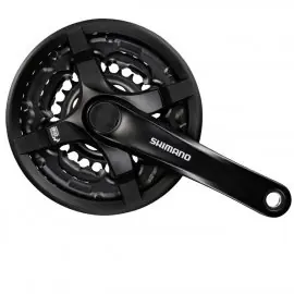 Angrenaj Pedalier  SHIMANO FC-TY501(24-34-42 T) 6/7/8 V-170 mm Premium