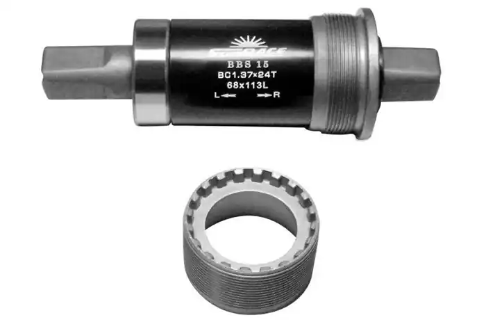 Reducere de preț Monobloc Pedalier SUNRACE 68/116 mm Metal