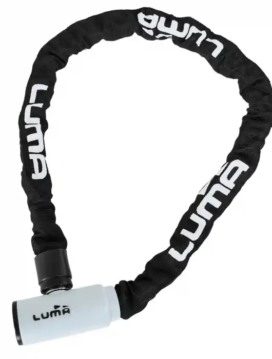 Ofertă exclusivă Antifurt Luma Enduro 8 Plus Chain 150 cm alb C4