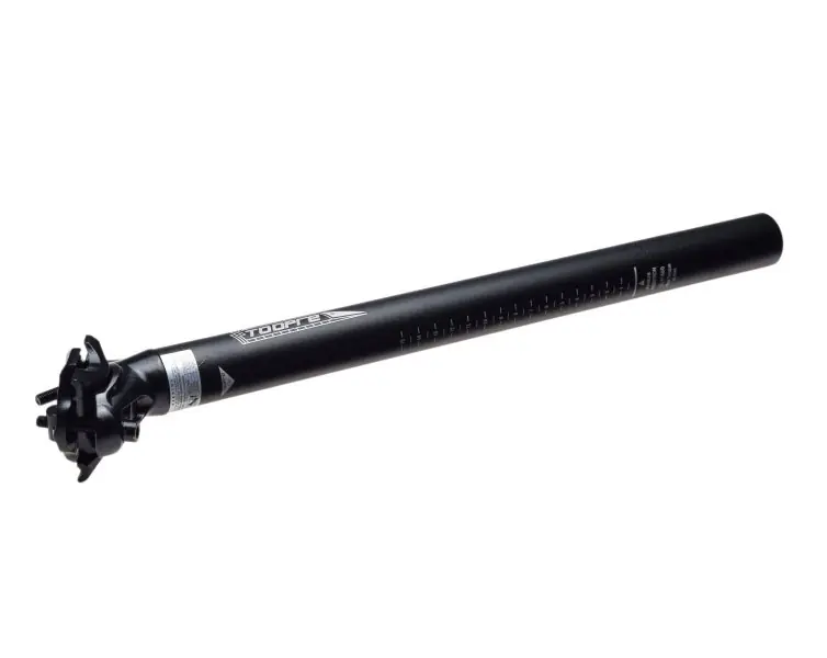 Tija sa aluminiu 31.6mm x 400mm, culoare negru, 460g Cumpărături sigure