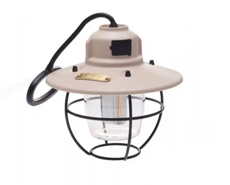 Lampa camping Retro, incarcare USB, agatatoare, 3 moduri de lumina Ofertă limitată
