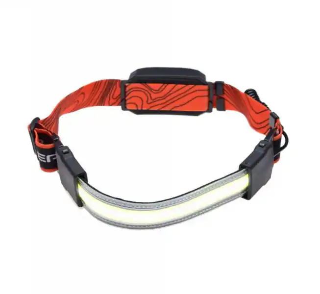 Lanterna frontala, banda led 350 lumeni, reincarcabila USB-C, 3 moduri de iluminare, 135x12mm Ofertă de sezon