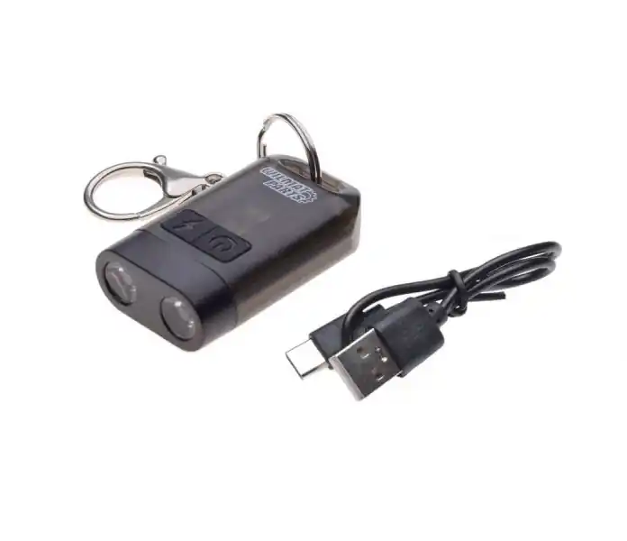 Ieftin Mini-Lanterna LED de mana/chei, cu magnet, baterie 250mAh, reincarcare prin USB-C