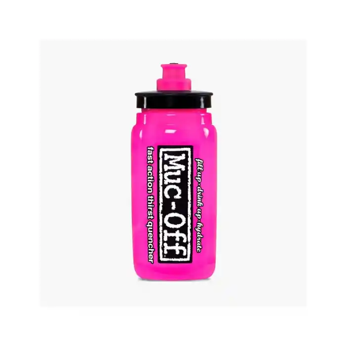 Ofertă exclusivă Bidon Muc-Off X Elite Fly Water Bottle Roz 750ml