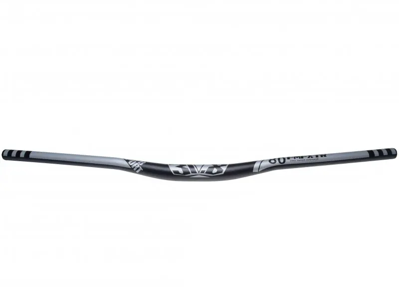 Ghidon MTB, diametru 31.8mm, L780mm, culoare argintiu/negru Preț promoțional
