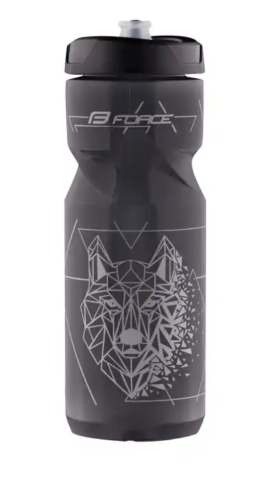 Preț promoțional Bidon Force Lone Wolf 0.8l Black/Silver
